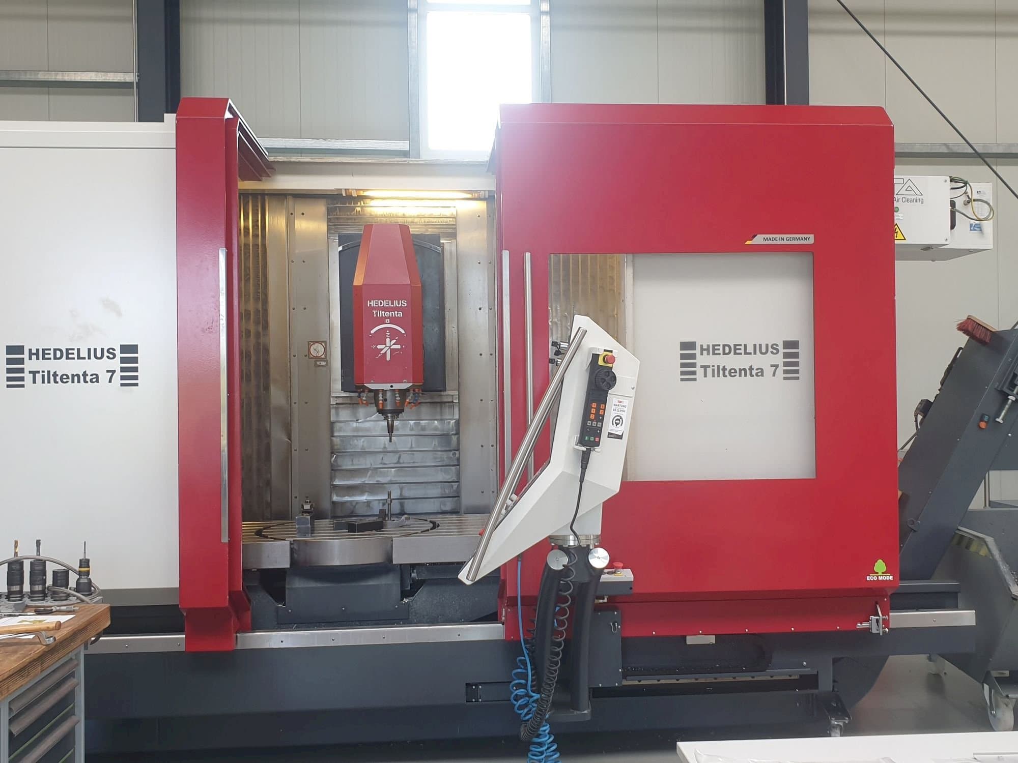 Вид станка HEDELIUS Tiltenta 7 спереди