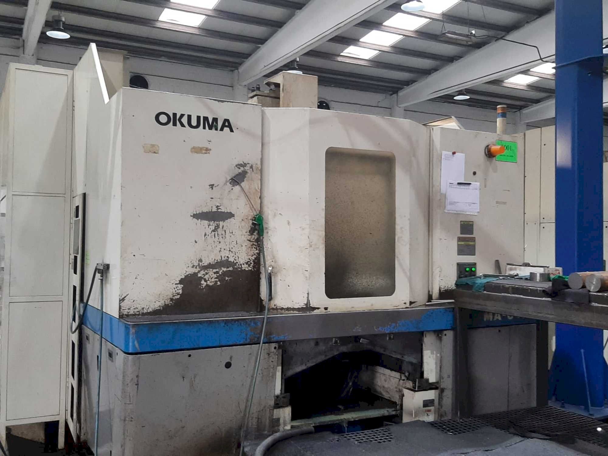 Вид станка Okuma MA-60HB спереди
