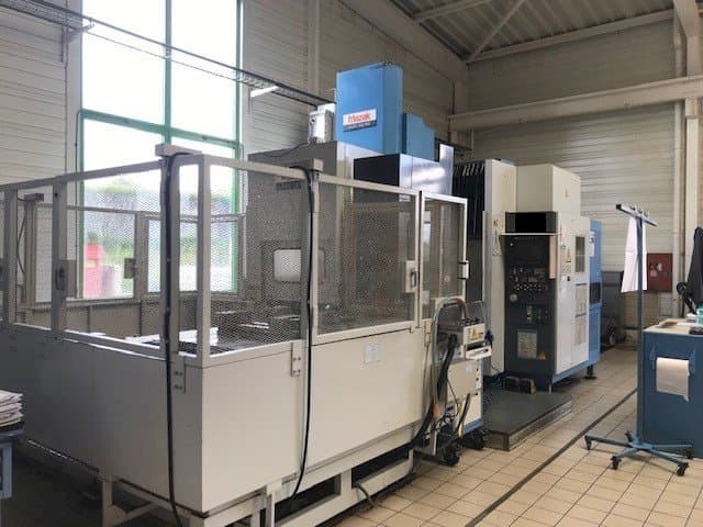 Вид станка Mazak AJV 65 спереди