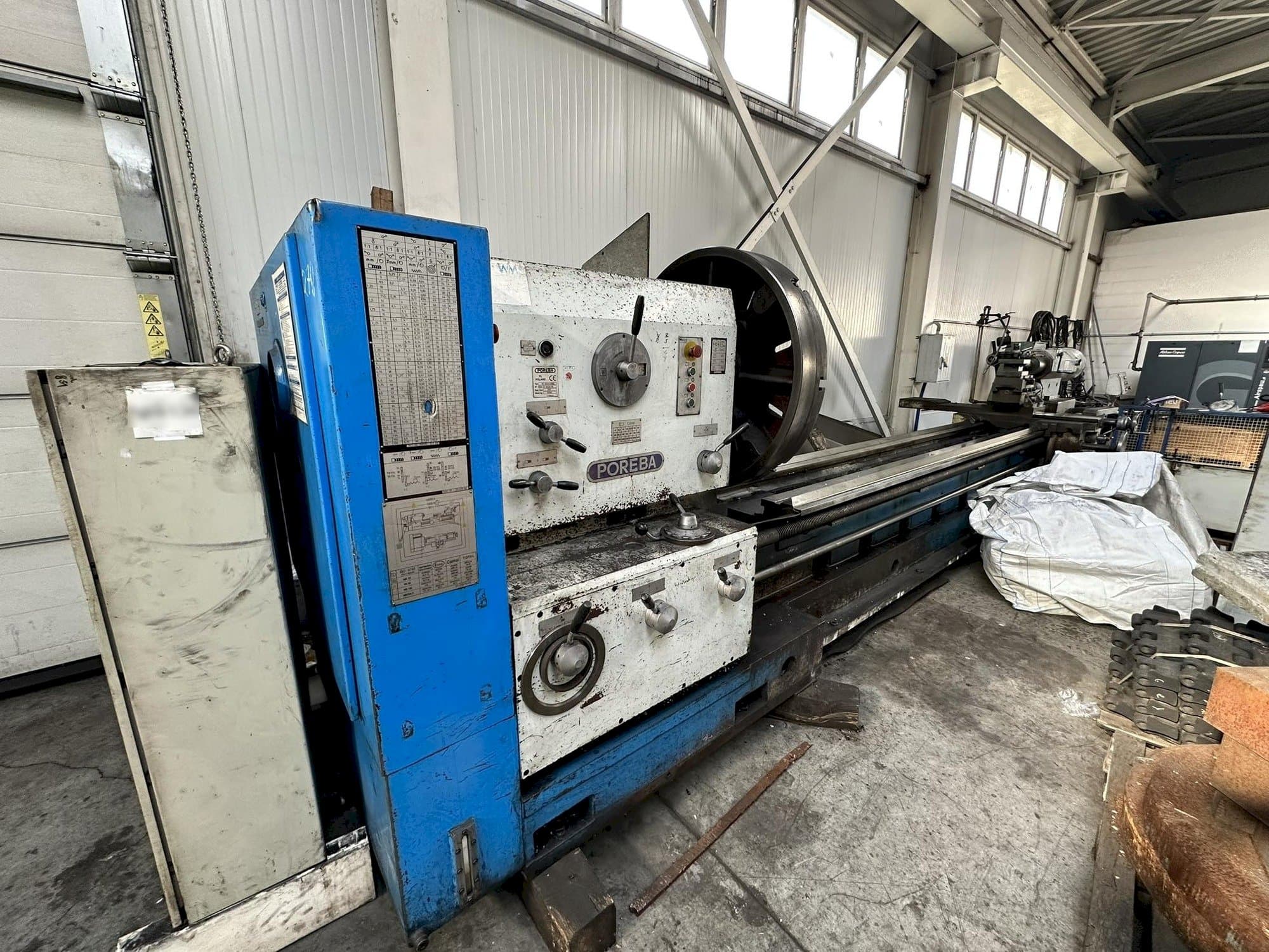 Вид станка Poreba TR 115 B3 x 5000 спереди