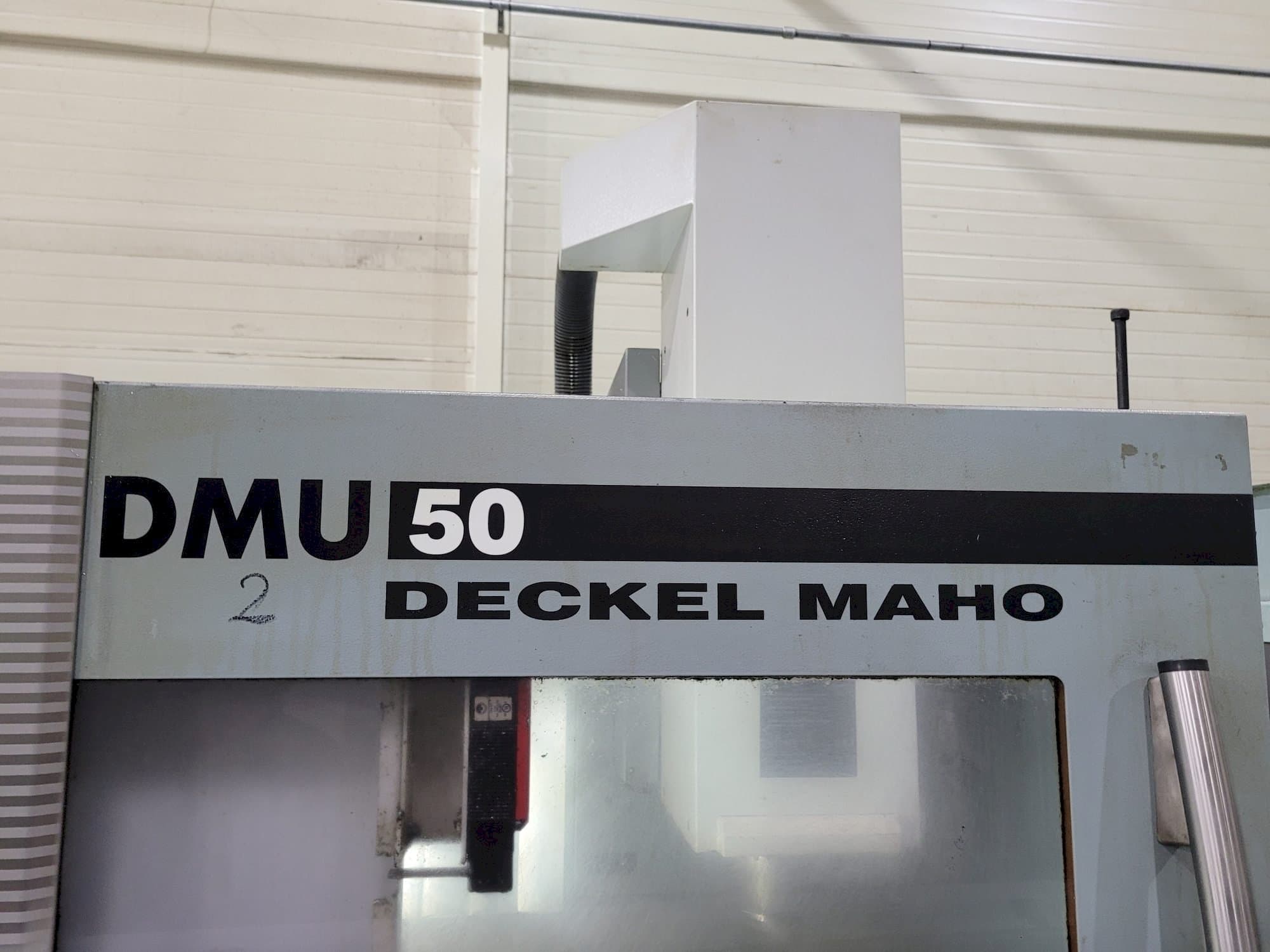 Вид станка DECKEL MAHO DMU 50 спереди