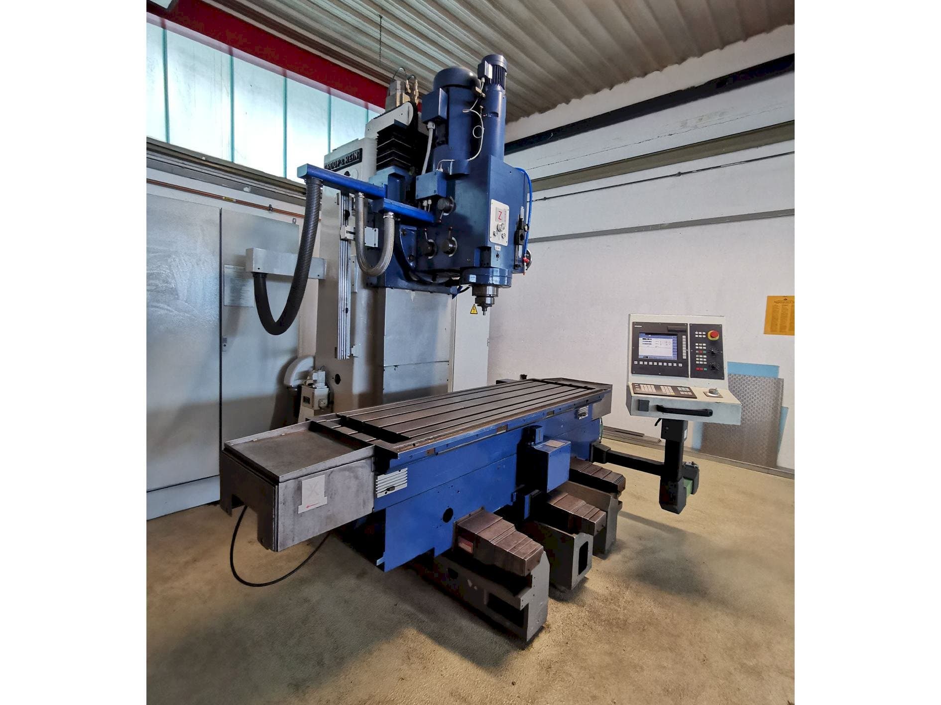 Вид станка Droop & Rein FS 100 ke спереди