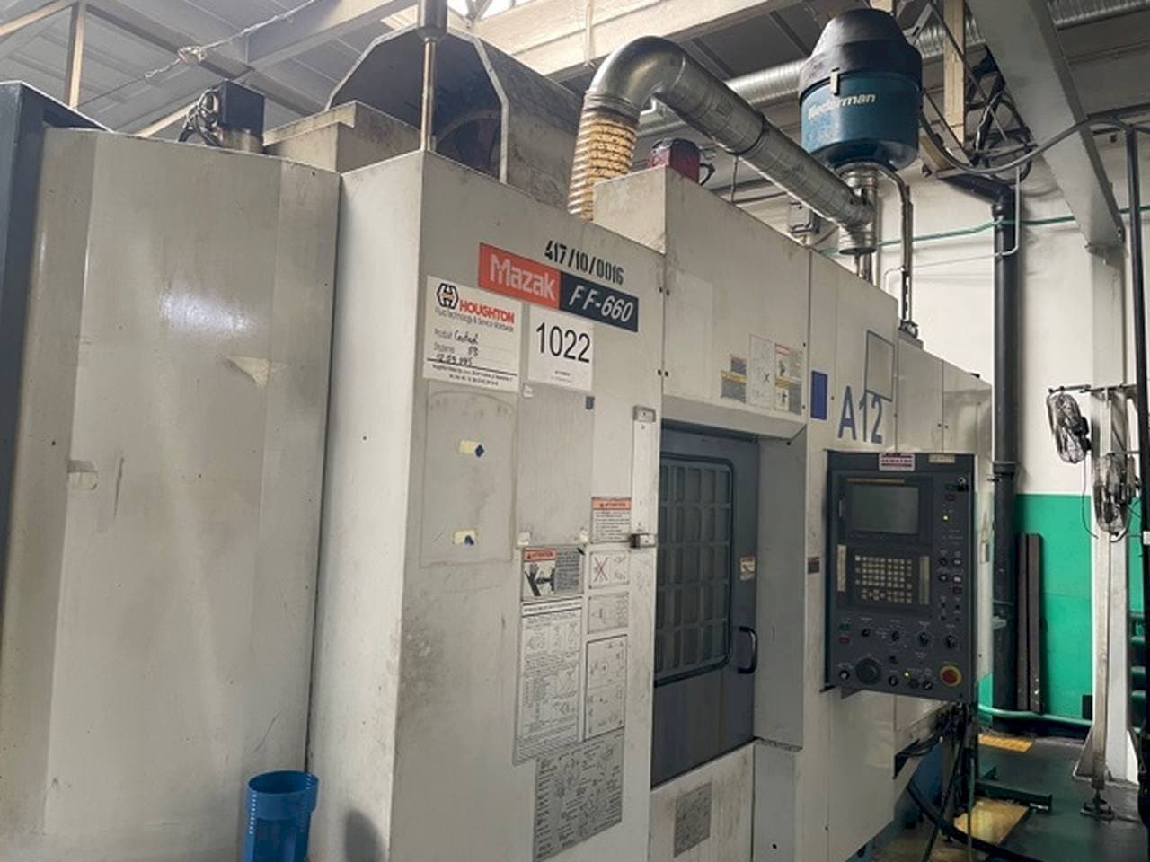 Вид станка Mazak FF-660 спереди