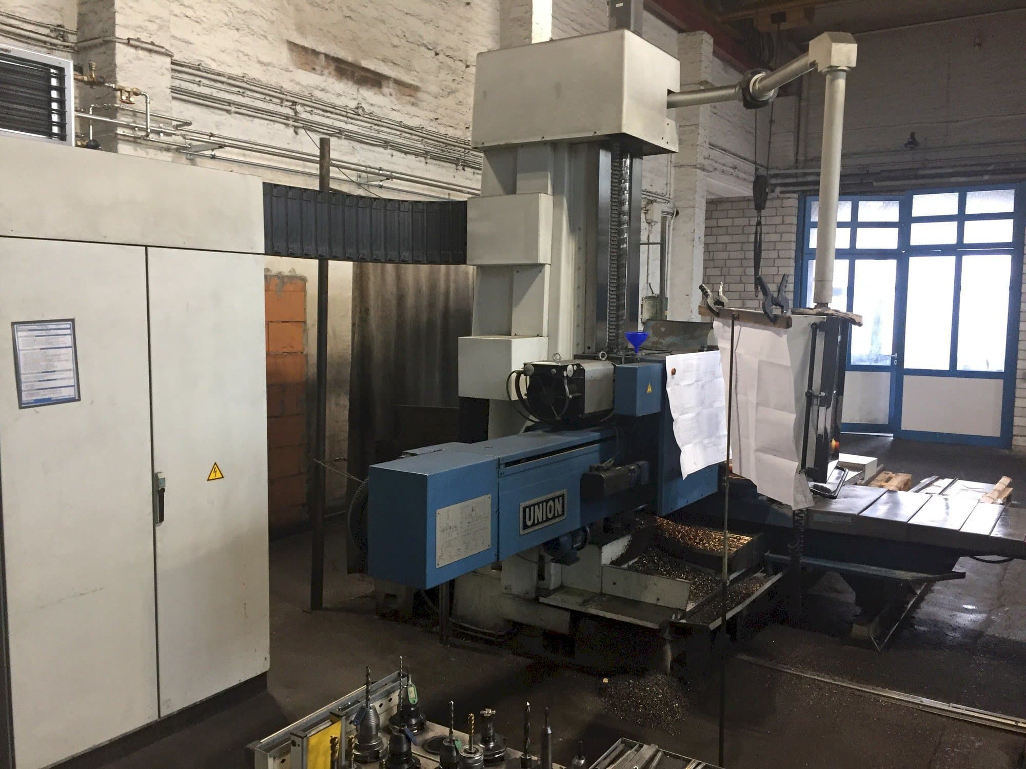 Вид станка с Union BFT 102 правой стороны