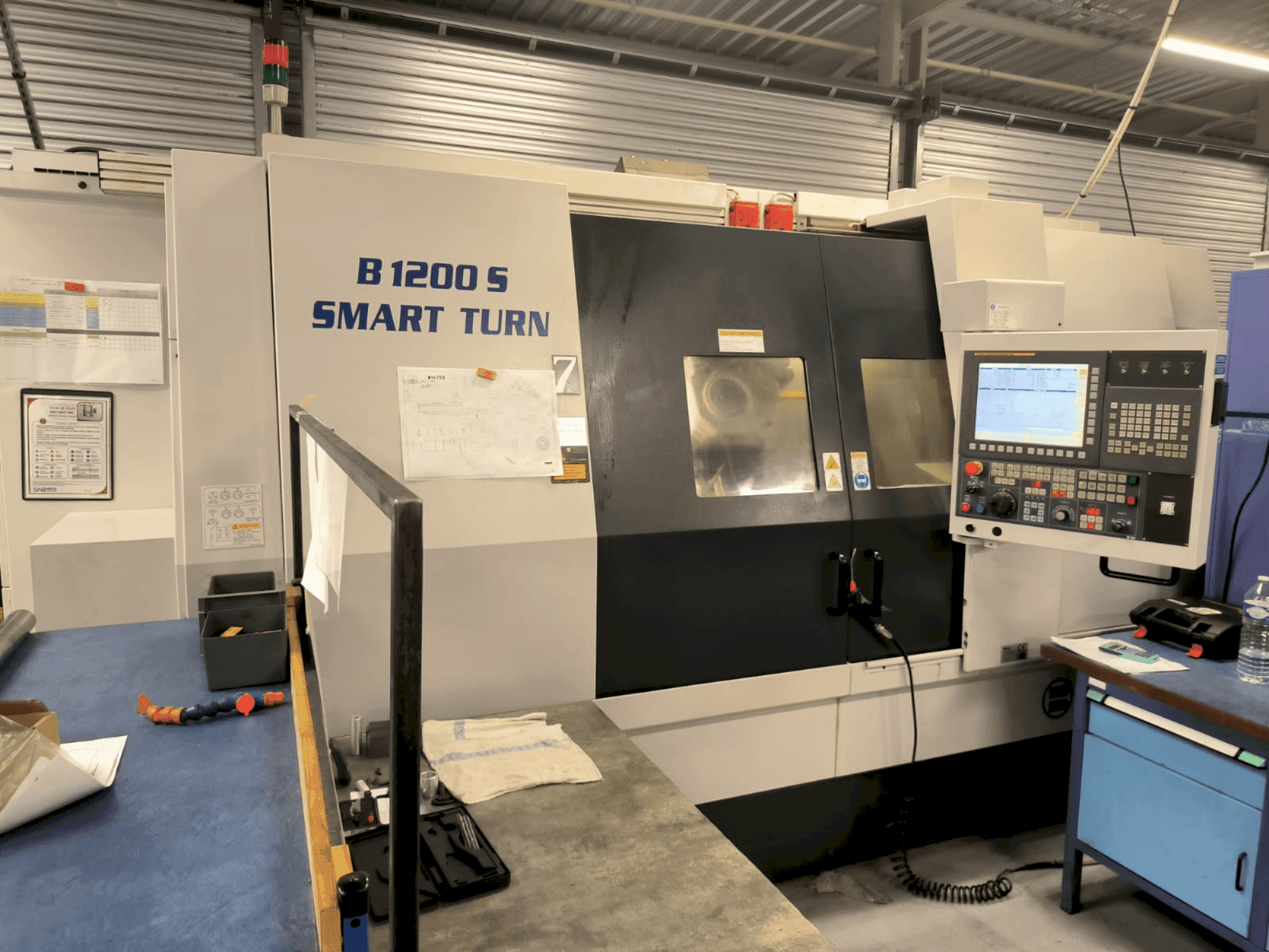 Вид станка Biglia B1200S SMART TURN спереди