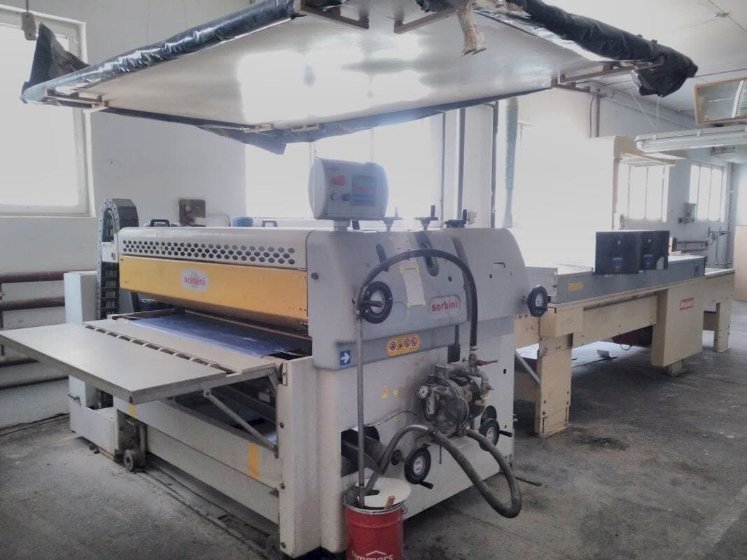 Вид станка SORBINI smartcoater sp1 спереди