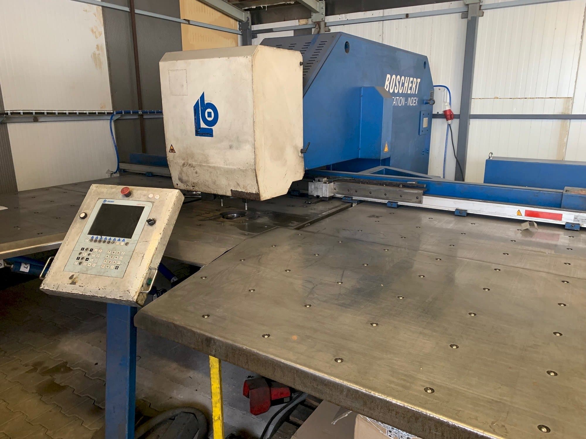 Вид станка Boschert EL 1250 Rota-Index спереди
