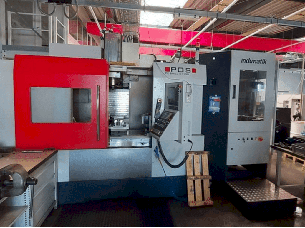 Вид станка POSmill POS E1100 спереди