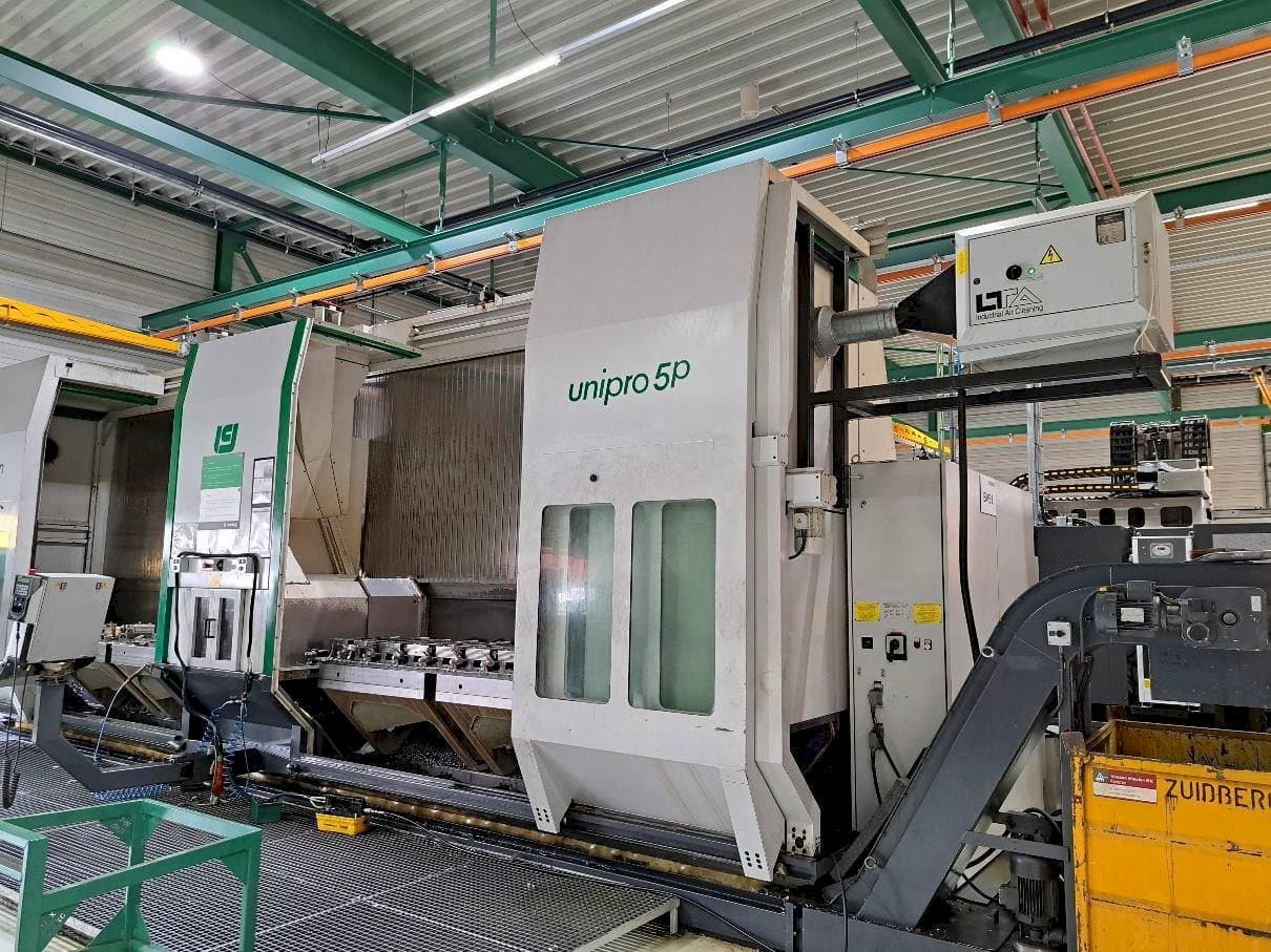 Вид станка Unisign Unipro 5P  спереди