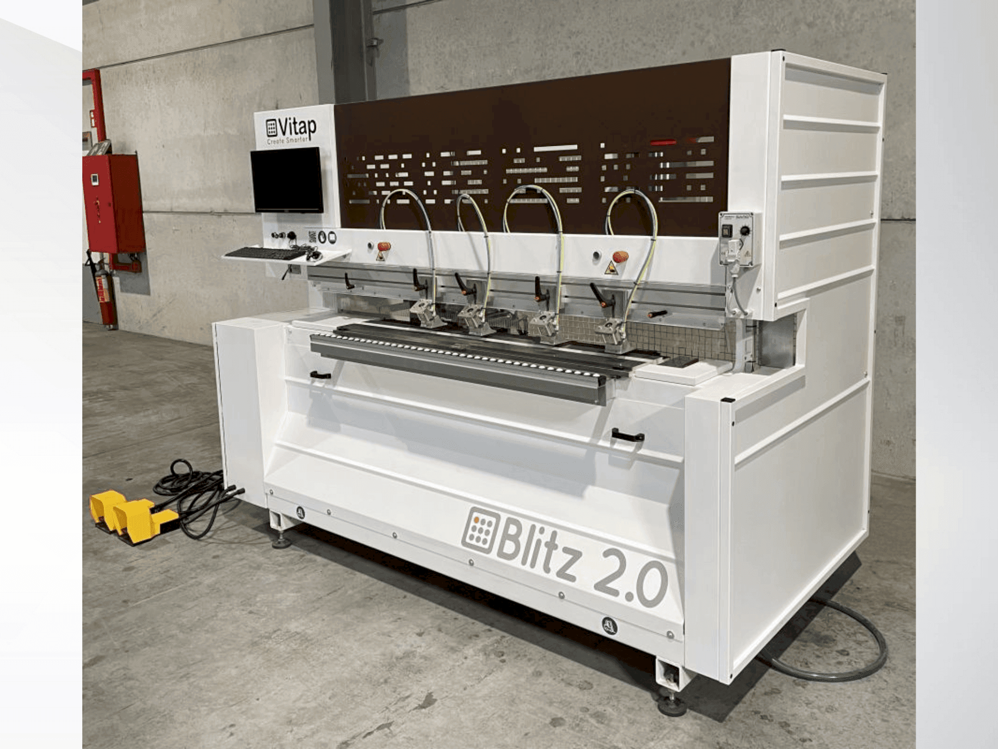 Вид станка VITAP BLITZ 2.0 спереди