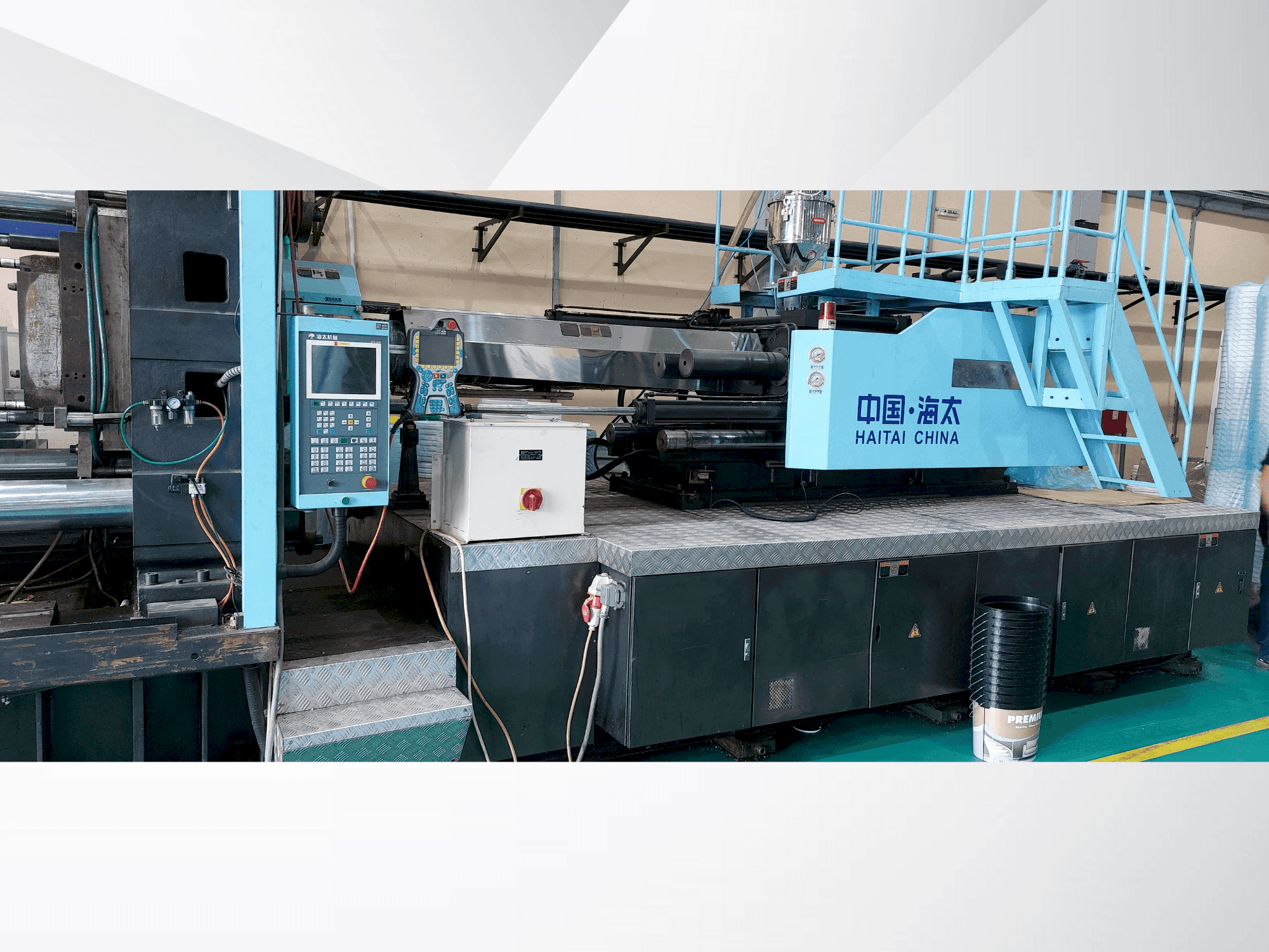 Вид станка HAITAI HTW 10000 спереди