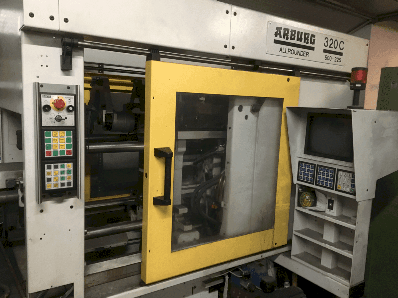 Вид станка Arburg Allrounder Centex 320 CD-500-225 спереди