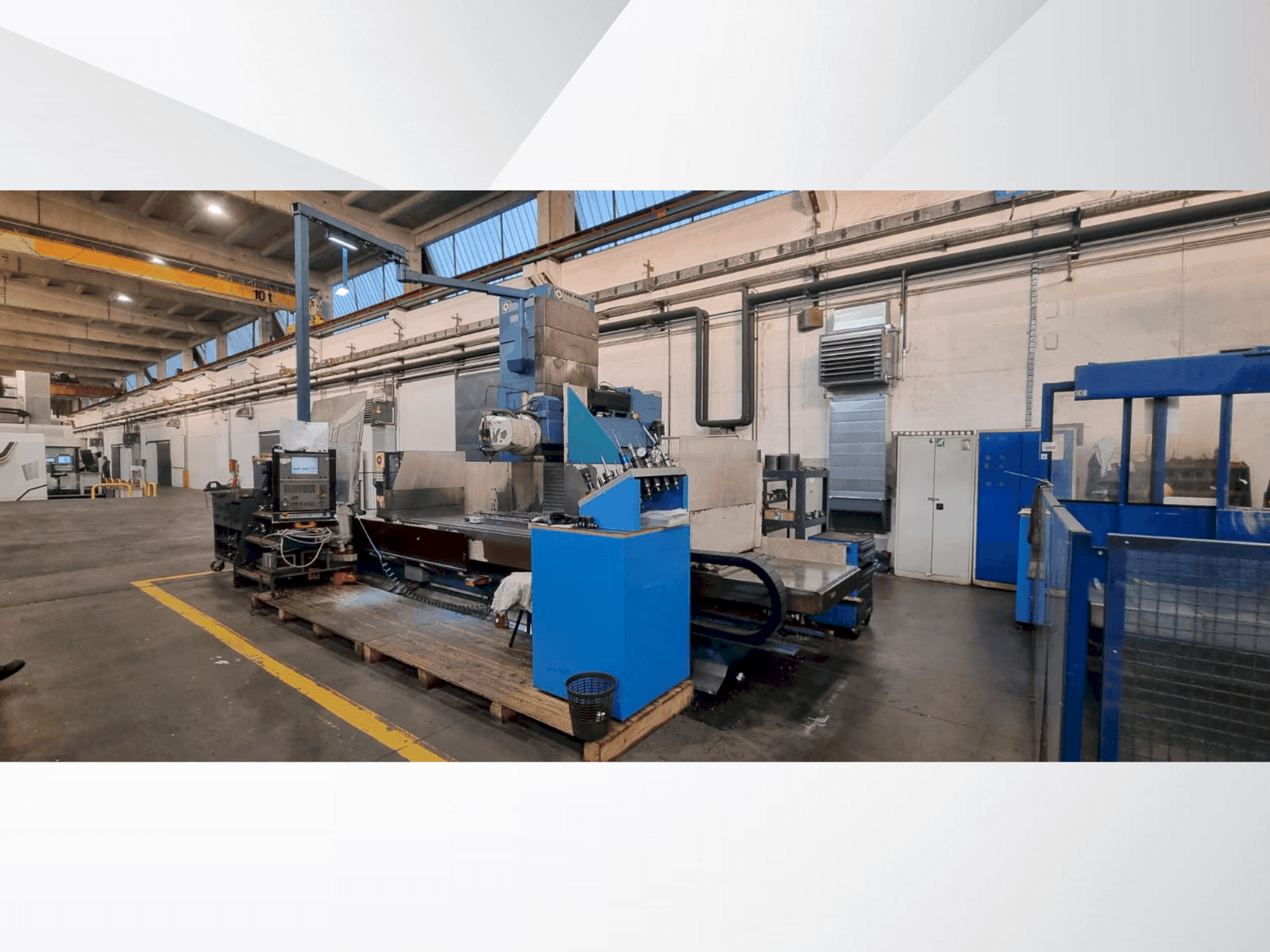 Вид станка TOS KUŘIM FS 100 S/A3  спереди