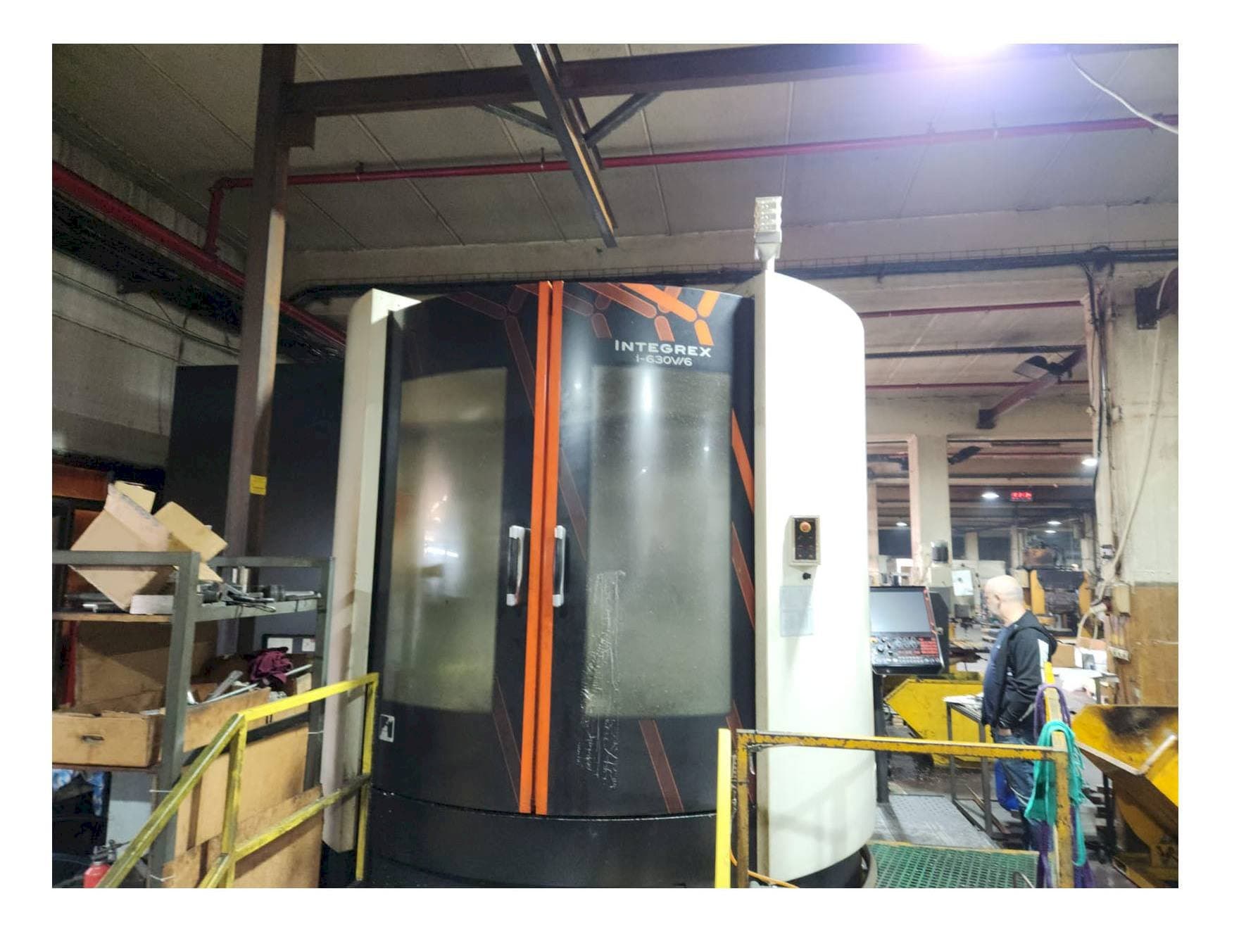 Вид станка Mazak INTEGREX i-630V/6 спереди