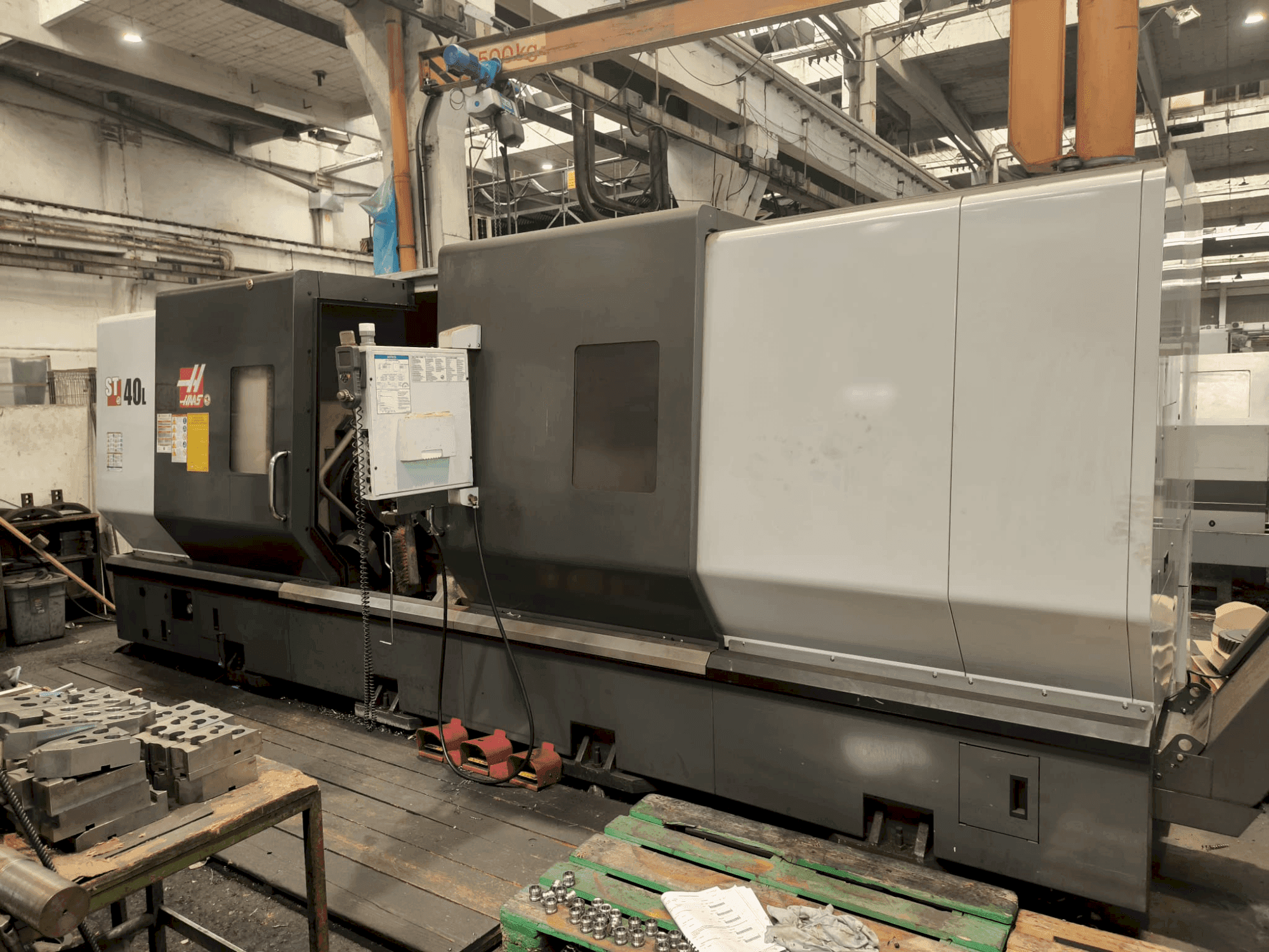Вид станка HAAS ST40L спереди