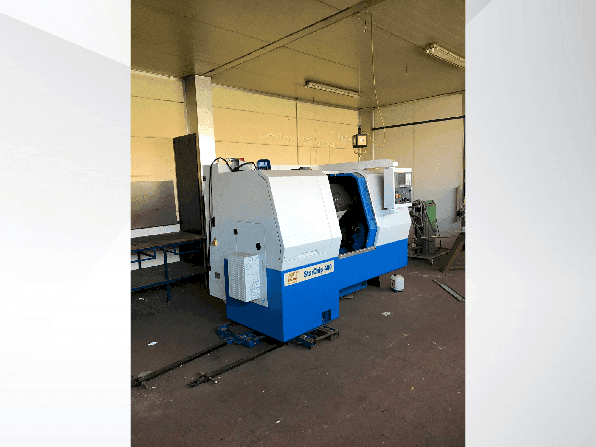 Вид станка KNUTH Starship 400 спереди