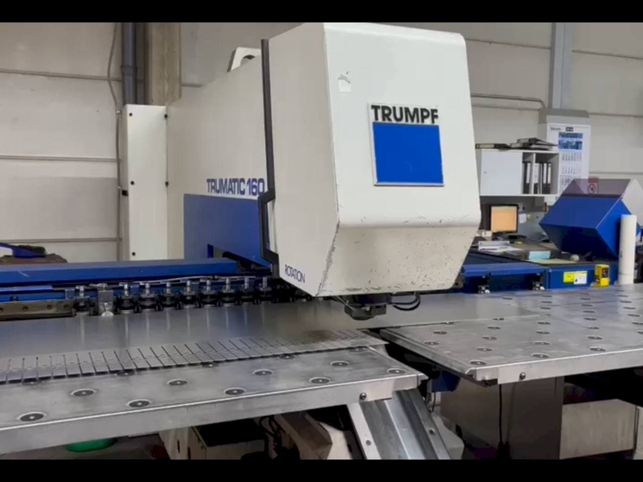 Вид станка Trumpf Trumatic 160  спереди