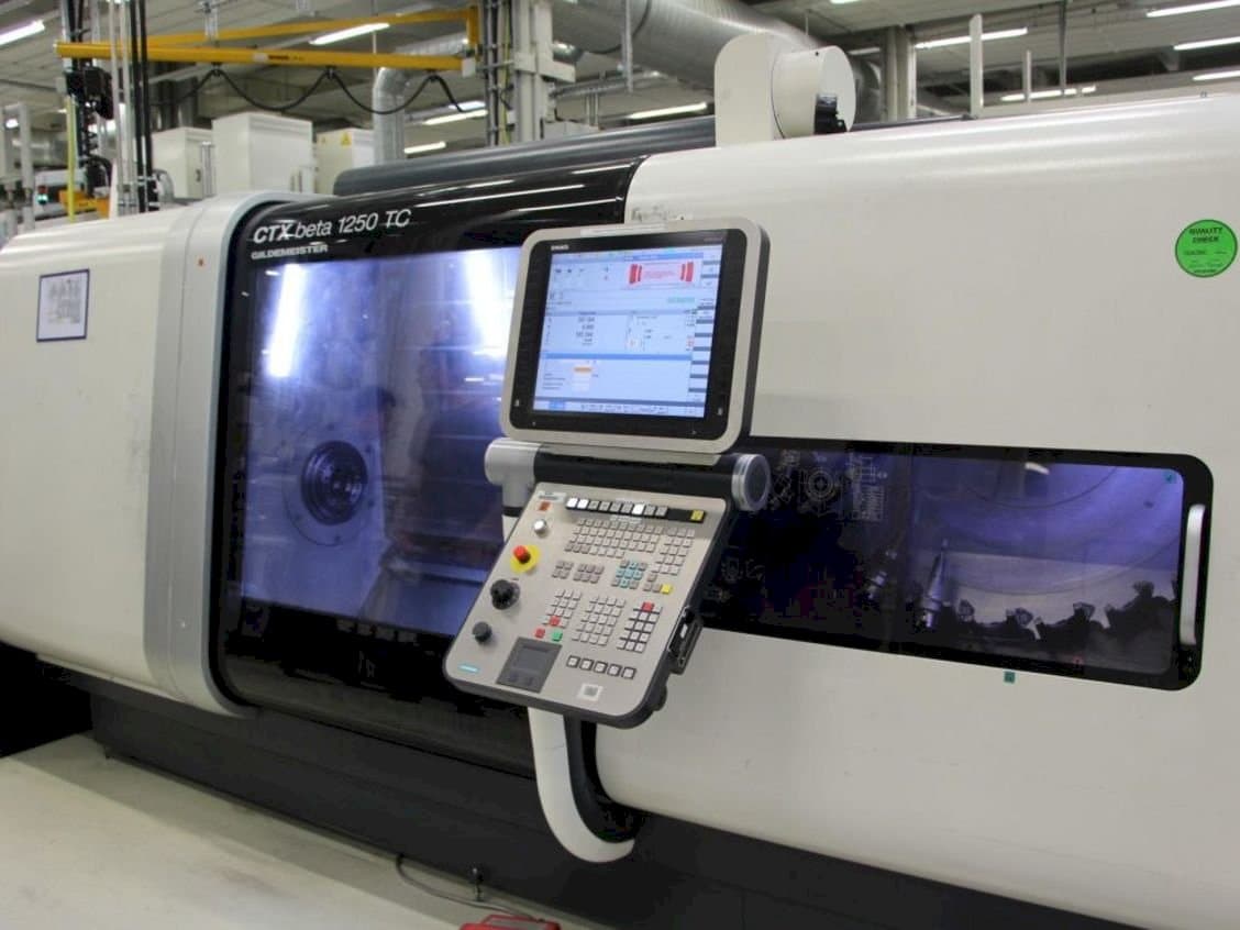 Вид станка DMG MORI GILDEMEISTER CTX Beta 1250 TC спереди