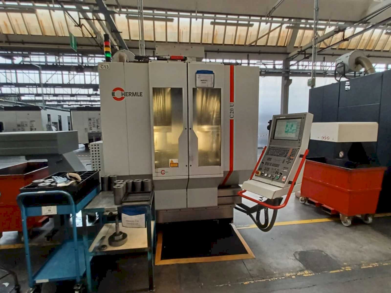 Вид станка HERMLE C20U спереди