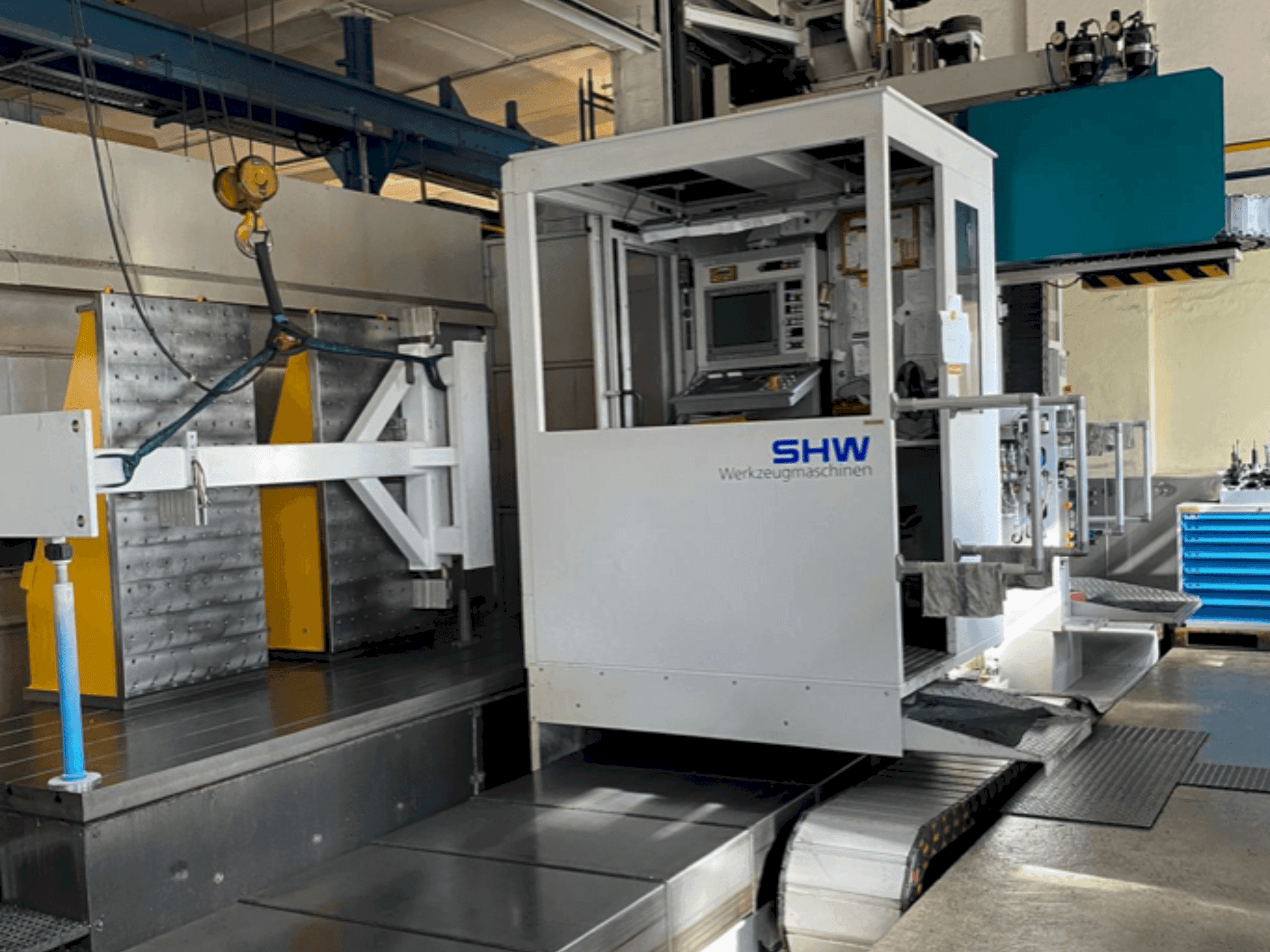 Вид станка SHW Powerspeed 5 спереди