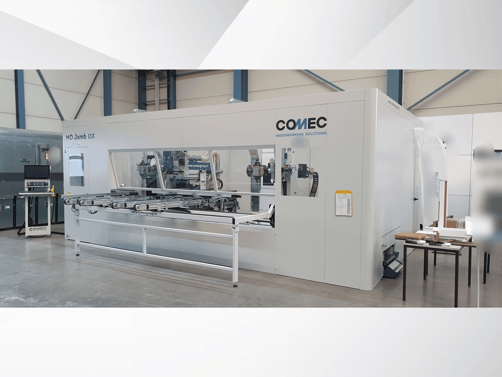 Вид станка COMEC MD JAM  спереди