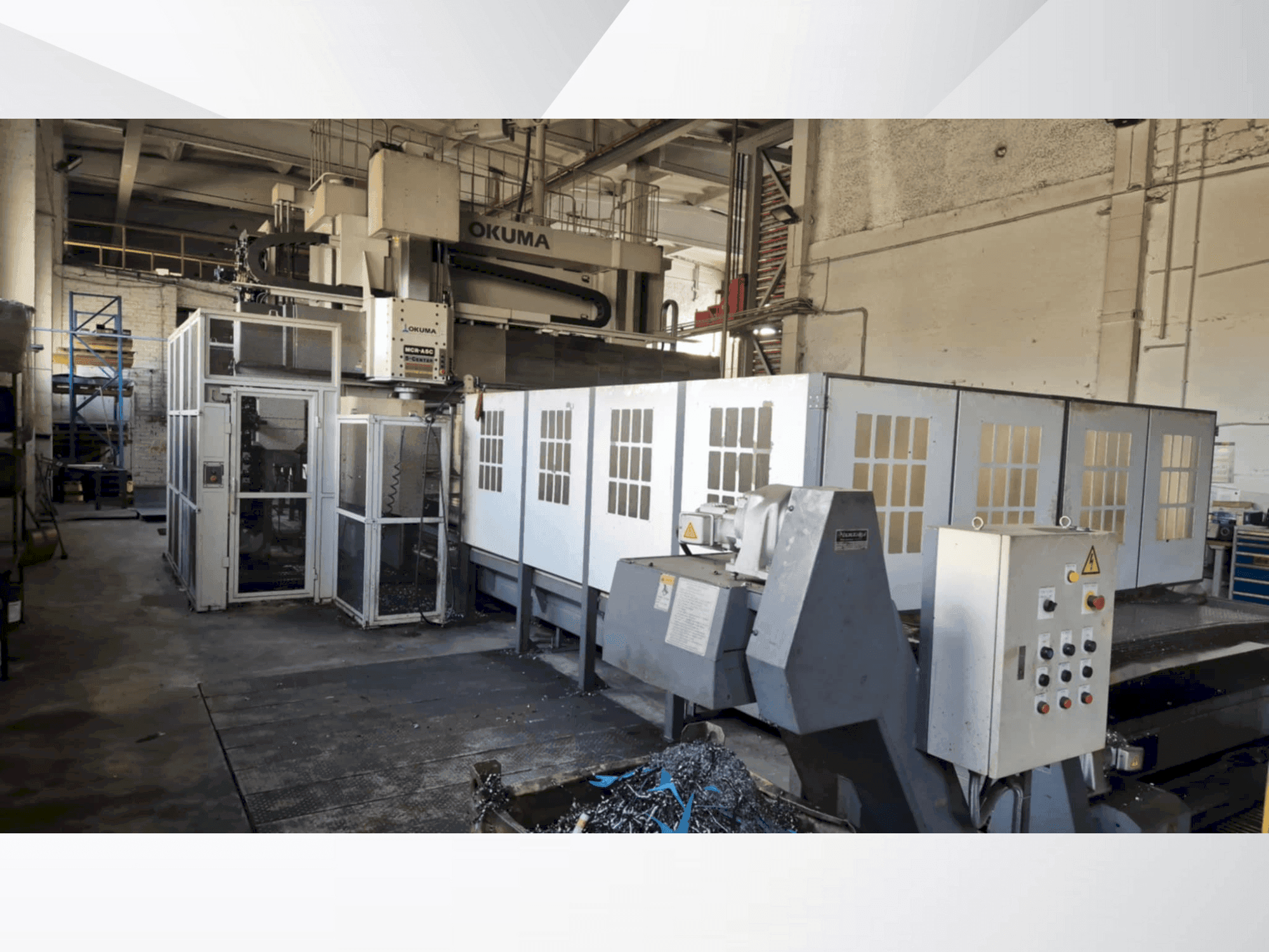 Вид станка Okuma MCR-A5C30x65 спереди