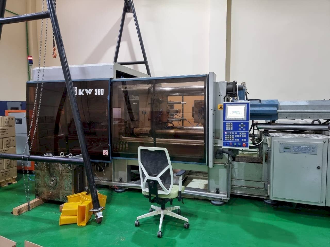 Вид станка BMB KW380/3450 спереди