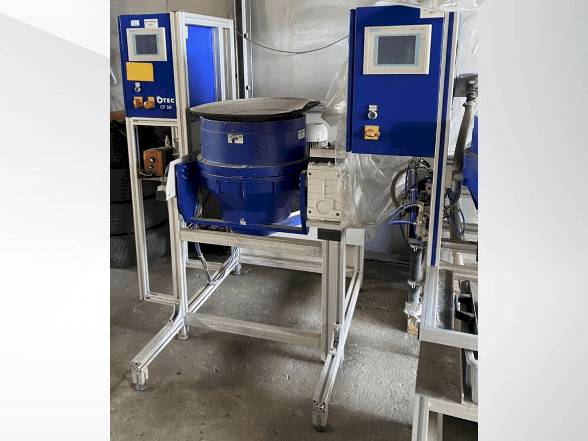 Вид станка OTEC CF 1x50  спереди