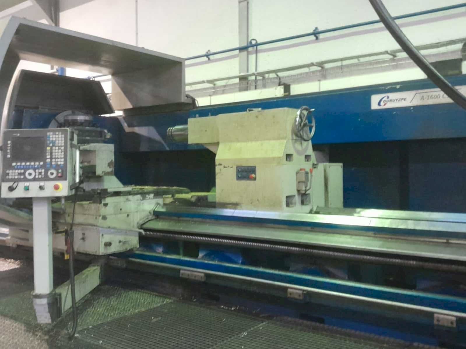 Вид станка Gurutzpe A-1600 CNC спереди