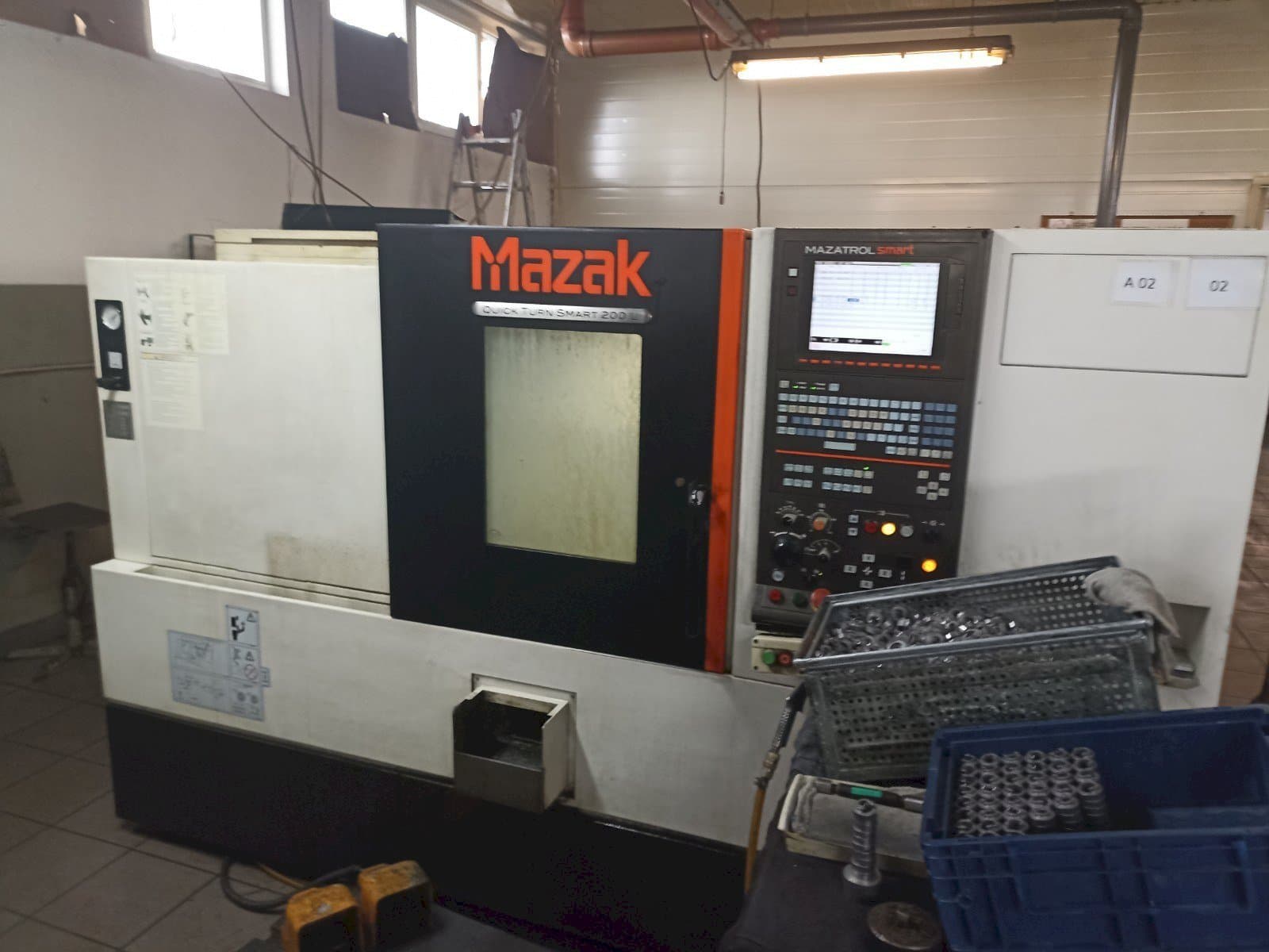 Вид станка Mazak Quick Turn Smart 200L спереди