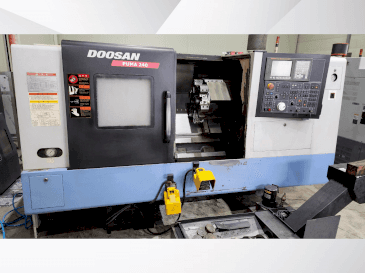 Вид станка DOOSAN PUMA 240B спереди