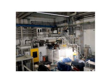 Вид станка EXTRAPLAST 140to  спереди