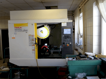 Вид станка FANUC Alfa D21LiB5 спереди