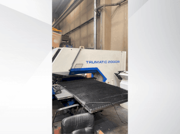 Вид станка TRUMPF TC2000R спереди