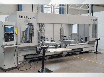 Вид станка COMEC MD TOP XLS CA2 спереди