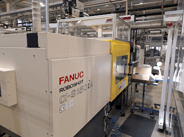 Вид станка FANUC Roboshot S150iA  спереди
