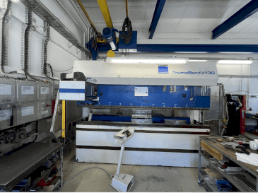 Вид станка TRUMPF TrumaBend V130 спереди