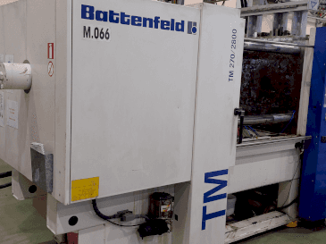 Вид станка Battenfeld TM 270 / 2800  спереди
