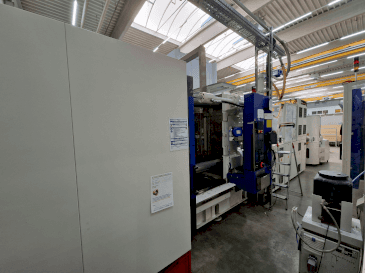 Вид станка Engel duo 2400/650 спереди