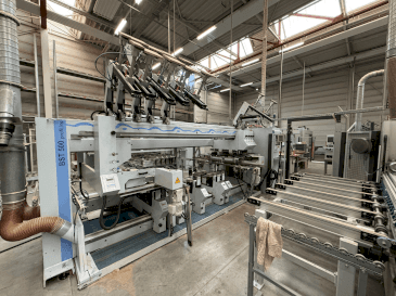 Вид станка Weeke profiLine BST 500/D  спереди