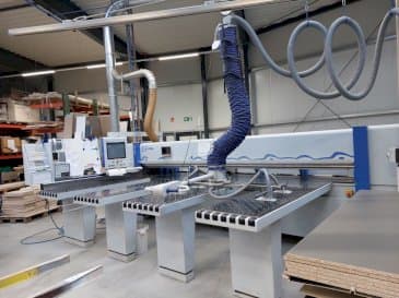 Вид станка HOLZMA HPP 380 спереди