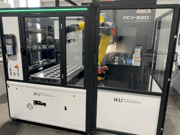 Вид станка WU Automation RZ-3/35 спереди