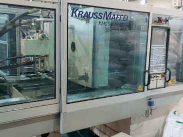 Вид станка Krauss Maffei 200-1000 C2  спереди