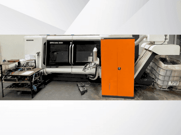 Вид станка DMG MORI CTX 2000 спереди