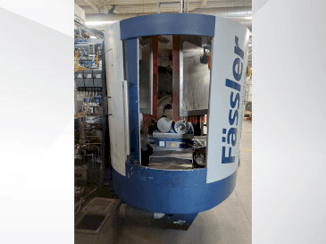 Вид станка FASSLER HMX 400 спереди
