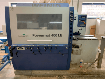Вид станка WEINIG / DIMTER POWERMAT 400LE спереди