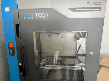 Вид станка EVO-tech EL-102 V2 спереди