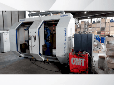 Вид станка Yaskawa Motoman ArcWorld спереди