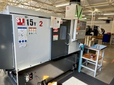 Вид станка HAAS ST-15Y (2019) спереди