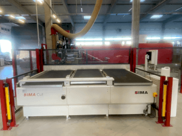 Вид станка IMA BIMA CUT 145/330 спереди